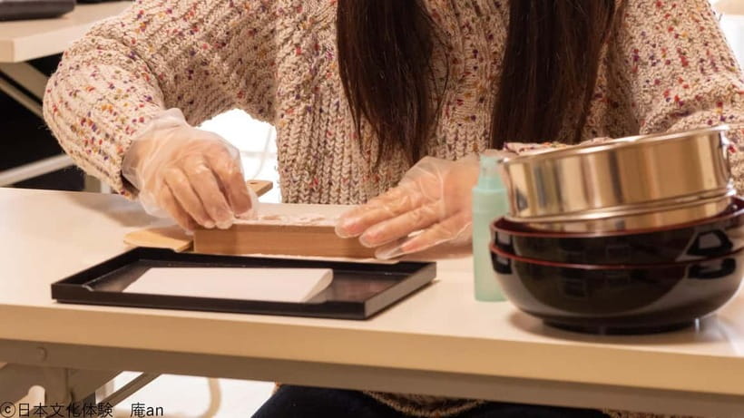 2 Types of Japanese Sweets making and Tea Ceremony - What the $28 price really covers