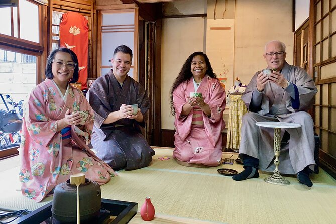 A Unique Antique Kimono and Tea ceremony Experience in English - Key points to know before booking