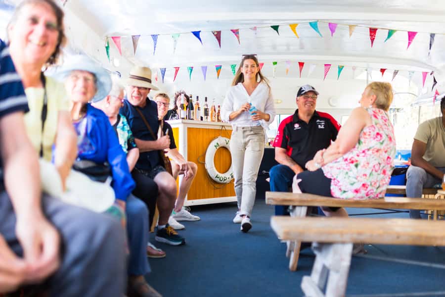Adelaide: River Torrens Popeye Devonshire Tea Cruise - Boarding at Elder Park Landing