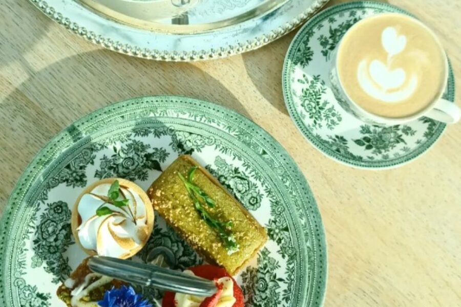 Afternoon Tea at the British Museum - The tea menu: loose leaf, flowers, and coffee