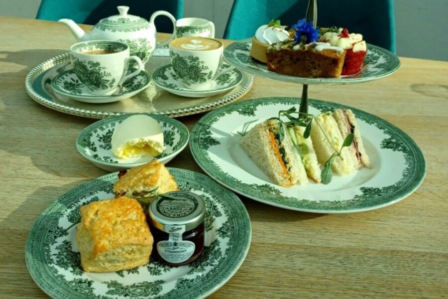 Afternoon Tea at the British Museum - Finding the Great Court Restaurant