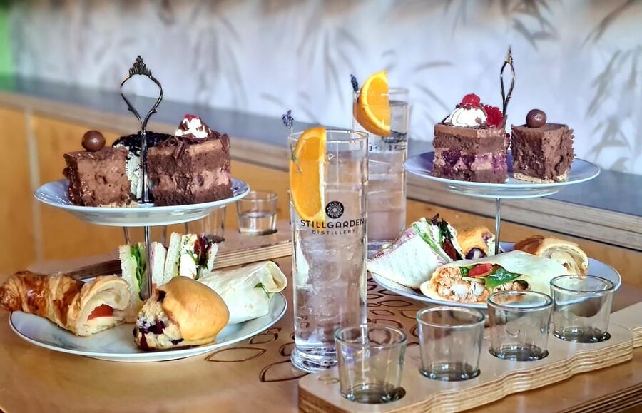 Afternoon Tea & Gin Masterclass - Tasting four signature Stillgarden gins