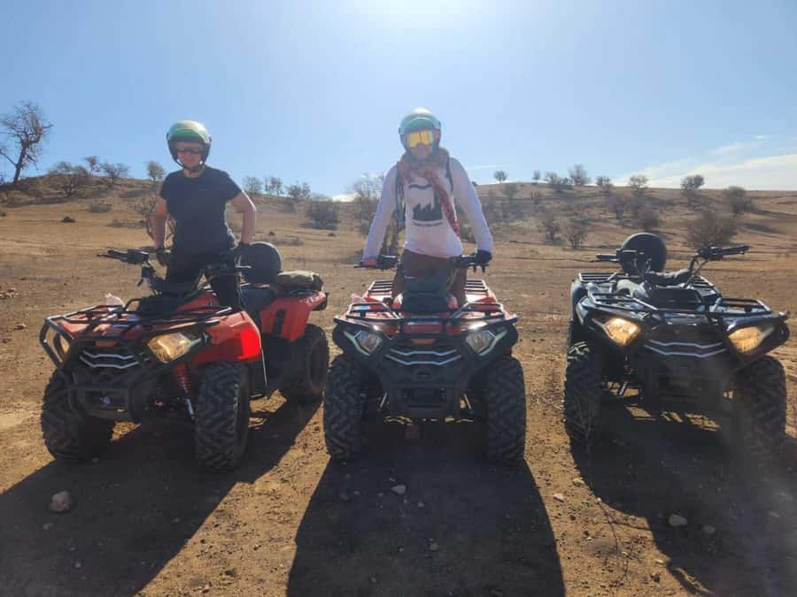 Agadir: Quad Bike Safari Desert With Moroccan Tea - Setting out from Agadir toward the riding camp