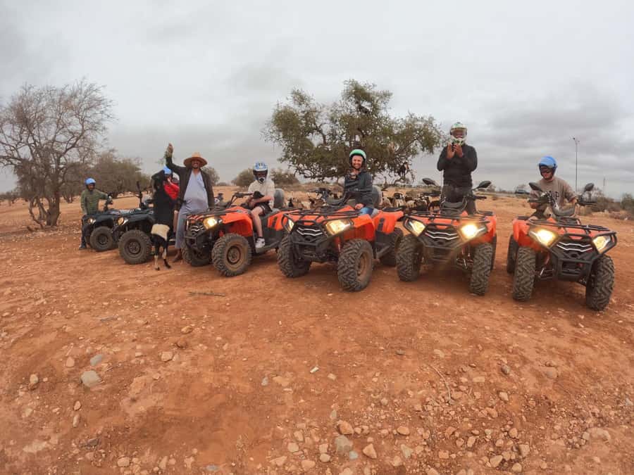 Agadir: Quad Bike Safari Desert With Moroccan Tea - Getting comfortable on the quad bike