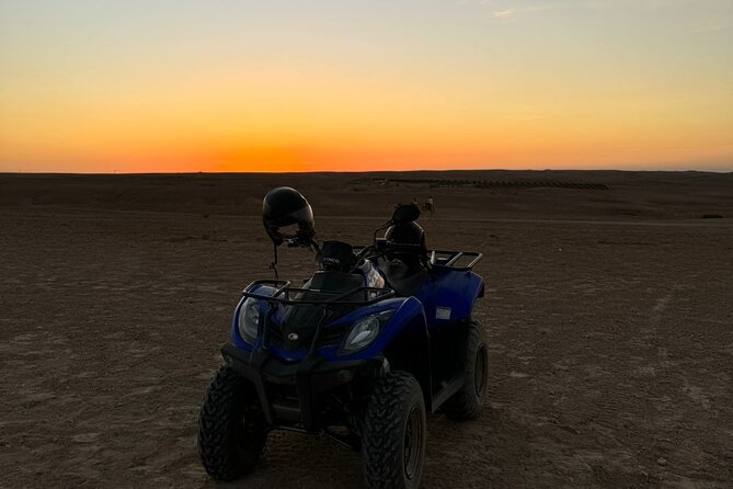 Agafay Desert, 2H of Quad Biking, tea & transfer from Marrakech - The Oasis and Moroccan Tea Stop