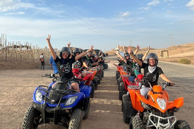 Agafay Desert, 2H of Quad Biking, tea & transfer from Marrakech - Families, Couples, and First-Time Riders