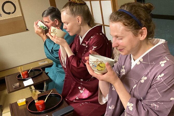 An Amazing set of Cultural experience: Kimono, Tea Ceremony and Calligraphy - Photos, temple grounds, and the human touch