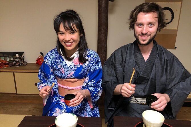 An Amazing set of Cultural experience: Kimono, Tea Ceremony and Calligraphy - Who will enjoy this most?