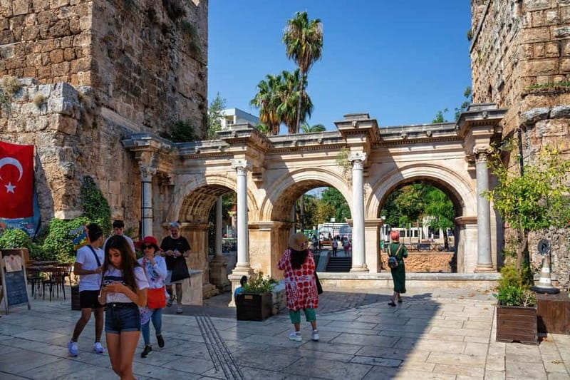 Antalya: Old Town Walking Tour with Turkish Tea and Baklava - Yivli Minaret Mosque and Antalya’s layered past