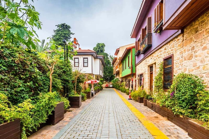Antalya: Old Town Walking Tour with Turkish Tea and Baklava - The Clock Tower and the old defensive line