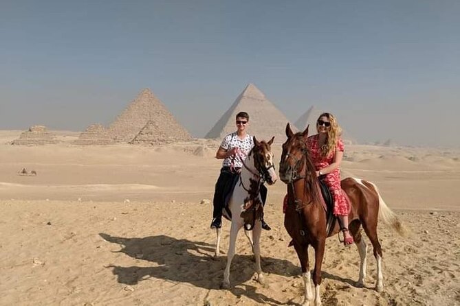 Arabian Nights immersion Pyramids Horse,camel Ride,Bedouin Tea - Watch for extra stops and desert traffic