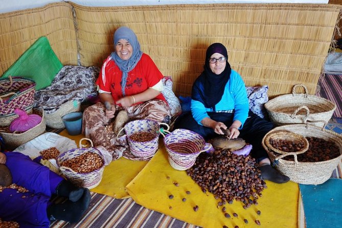 Argan Forest, tea time at a Berbers family & Visit of an Argan cooperative. - Key points at a glance