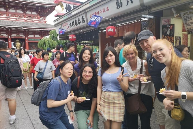 Asakusa Cultural Walk & Matcha Making Tour - Okonomiyaki or monja-yaki for lunch