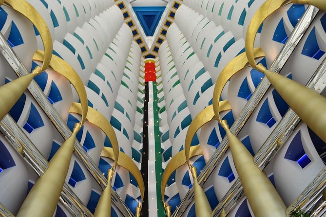 At the Top Burj Khalifa & Afternoon tea at Burj Al Arab - Riding across town to Burj Al Arab