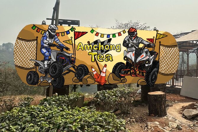ATV RIDE at Amchong Tea Estate - Views, photographs, and the feel of the trail