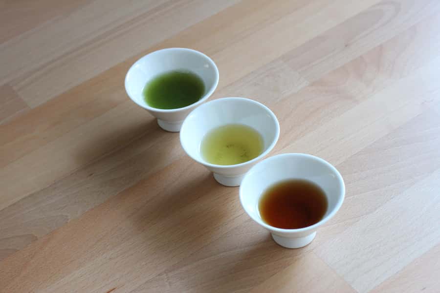 Authentic Japanese tea tasting: sencha, matcha and gyokuro - Four matchas explain powder, preparation, and pairing
