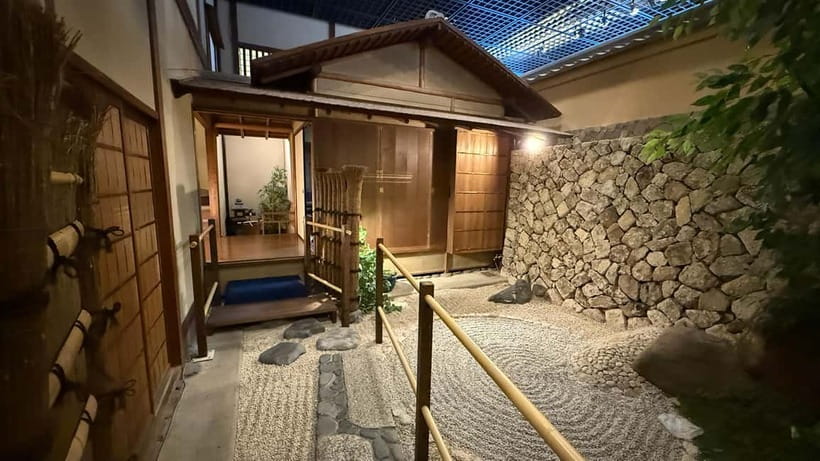 Authentic Tea Ceremony & Sushi in The Museum of Kyoto - Entering the traditional house below the museum