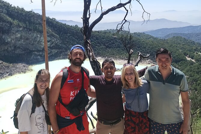 Bandung Tour Volcano, Hotsprings, Mud, Tea, Lunch all Included - Rengganis Crater brings the action