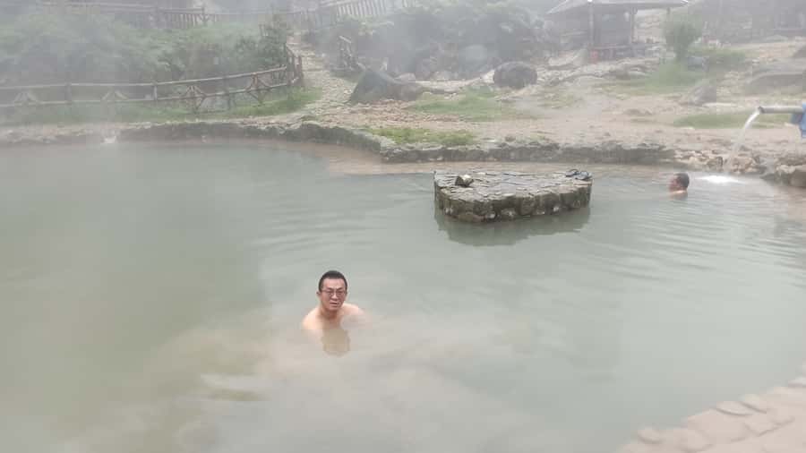 Bandung: White Crater Hotspring Tea Plans And Lunch Included - Lunch at Glamping Lakeside Rancabali