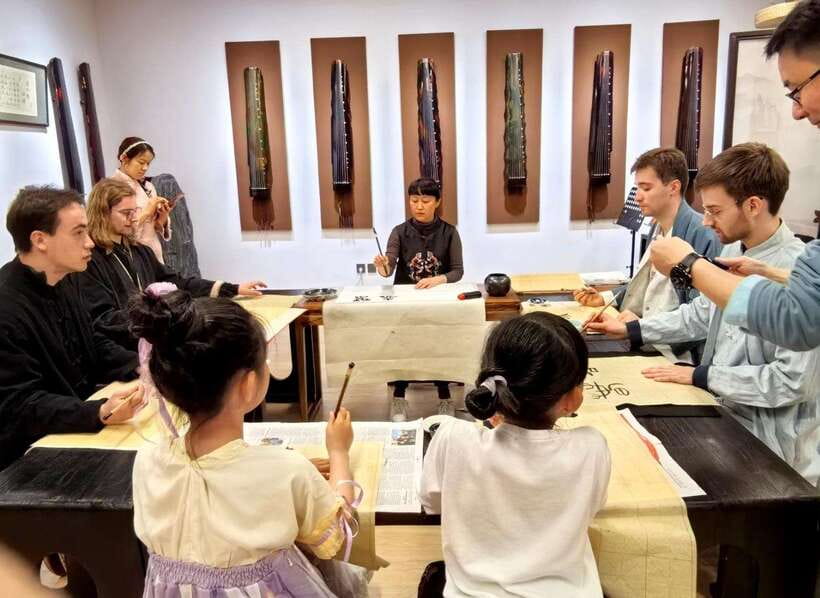 Beijing Hands-On Culture Tour: Tea, Instrument, Calligraphy - Brush, ink, and a name you can take home