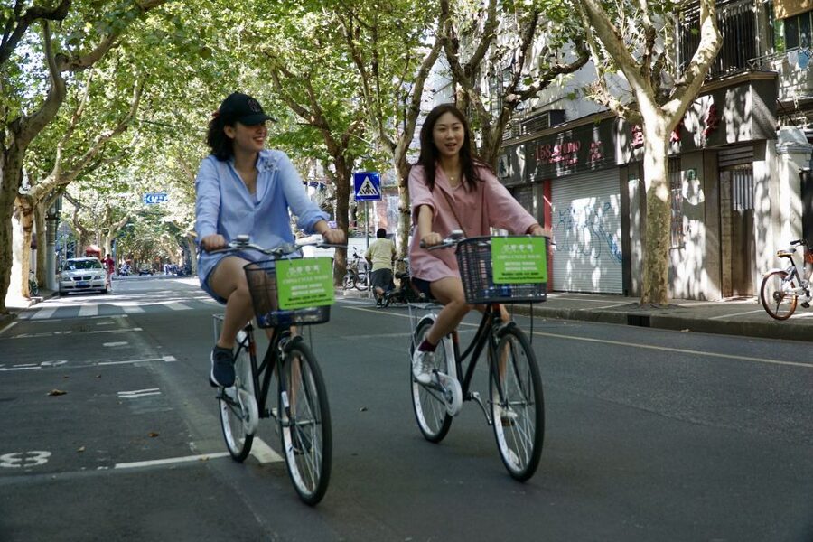 Biking Real Shanghai& Tea Tasting Experience - The Bund, Xintiandi, and the city’s changing face