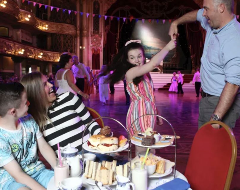 Blackpool: Afternoon Tea at Blackpool Tower Ballroom - What you actually eat: sandwiches, scone, and cakes