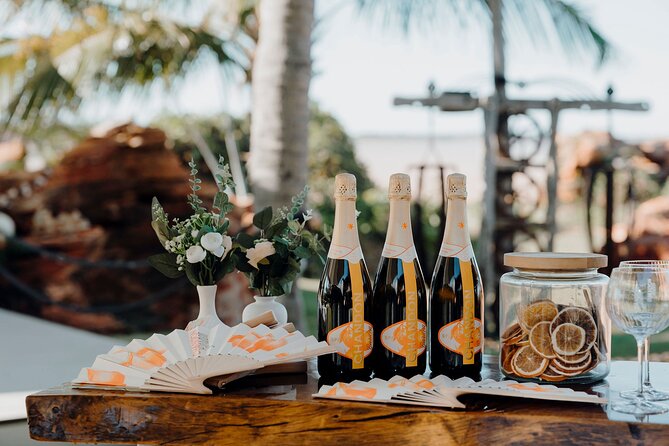 Boab and Myrtle Chandon High Tea in Broome - The Chandon flight adds structure
