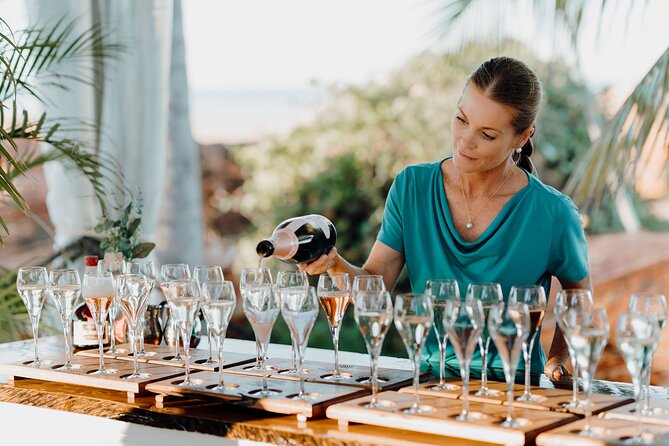 Boab and Myrtle Chandon High Tea in Broome - The Garden Spritz begins the afternoon