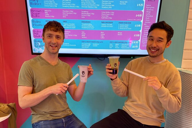 Bubble Tea Making Experience in London - Making three drinks your own