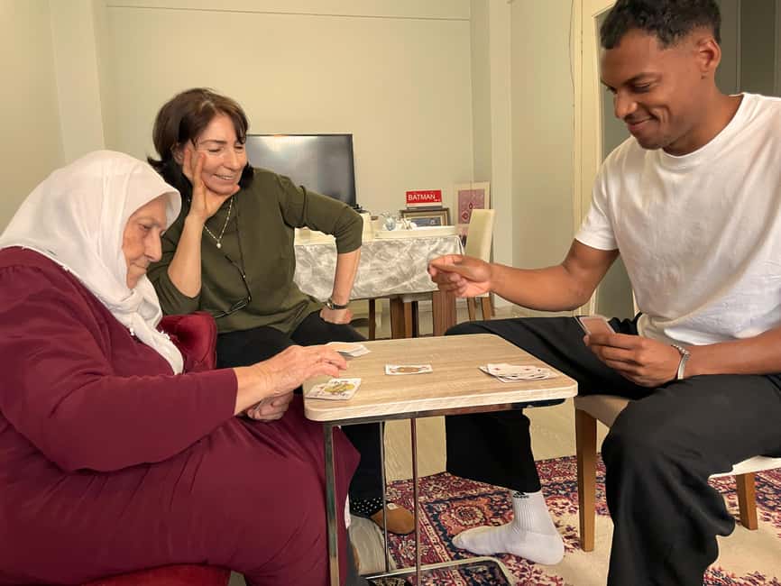 Card Game and Afternoon Turkish Tea with Local Grandma - Key points to know before you book