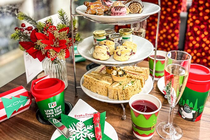 Christmas Lights Afternoon Tea Bus Tour - Harrods and the final festive views