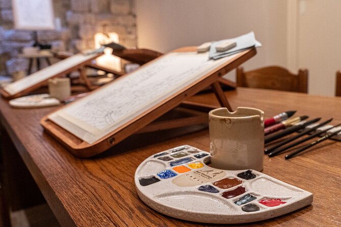Cinematic Watercolor Workshop and Tea Experience at Boma Café - The Japanese tea pause