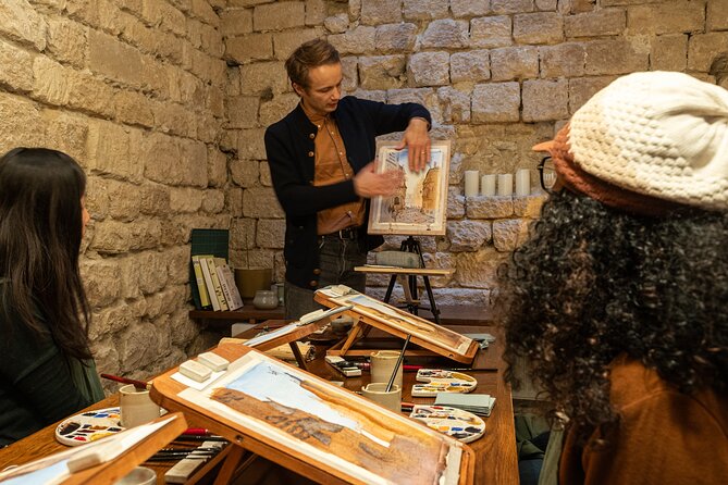 Cinematic Watercolor Workshop and Tea Experience at Boma Café - Three hours inside Boma Café
