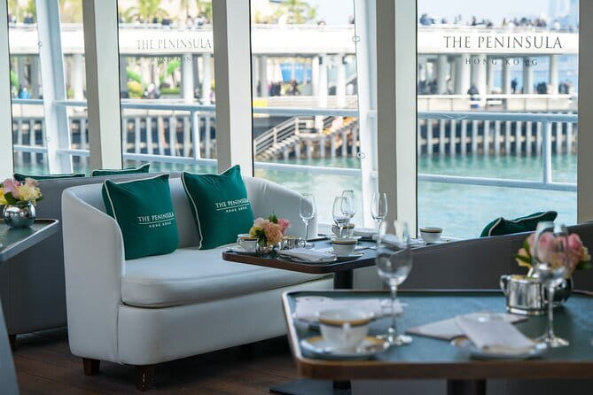 Classic Afternoon Tea Voyage in Hong Kong for 4 Pax - Tea, sandwiches, scones, and a less traditional cake selection