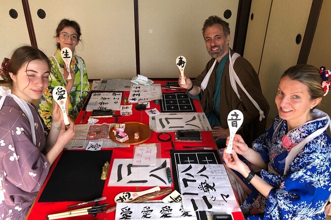 Cultural Activities :Kimono, tea ceremony, Calligraphy and Amulet - Making an amulet with a real cultural purpose