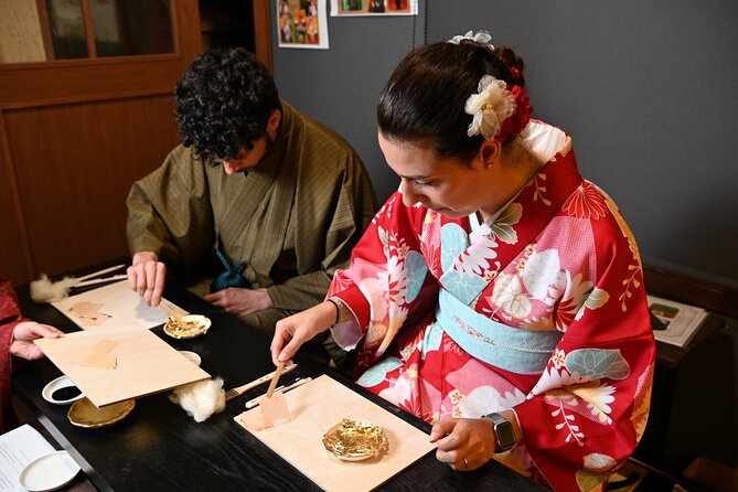 Elegant Tea Ceremony While Wearing Kimono Experience in Kyoto - Choosing calligraphy after the tea