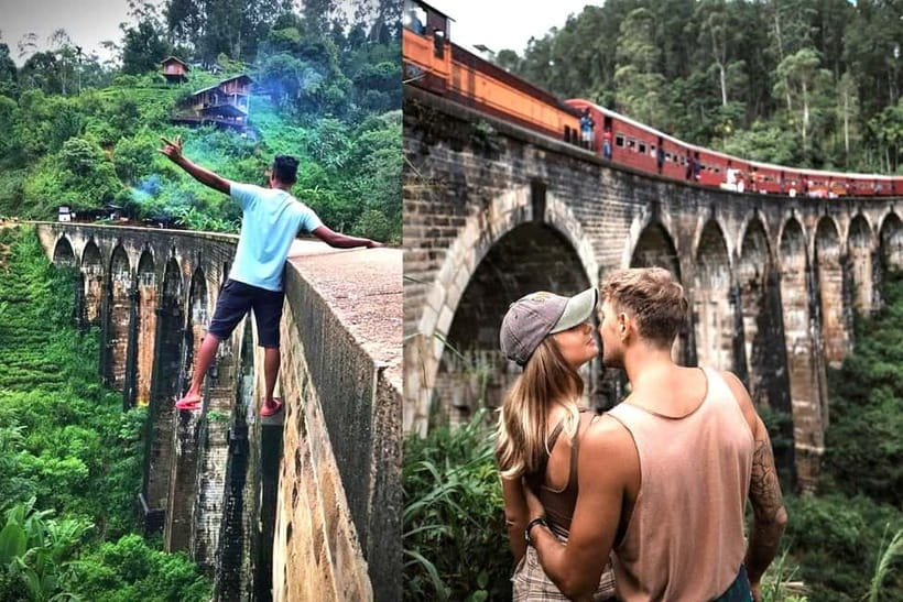 Ella: 9 Arches Bridge, Little Adam's Peak, Tea Factory - Little Adam’s Peak and the short climb to wide views