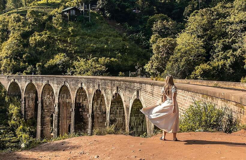 Ella Day Tour with Scenic Train Ride & Tea Plantation Visit - Nine Arch Bridge, Ella’s great railway photograph