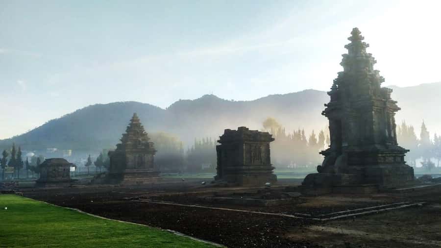From Yogyakarta: Dieng Tour, Golden Sunrise & Tea Plantation - Reaching Sikunir Hill before sunrise