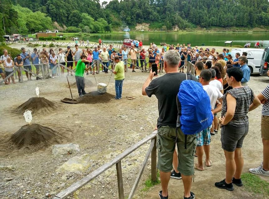 Full day Furnas | Hotsprings | Thermal Baths | Tea Factory - Caldeiras, spring water, and the smell of sulfur