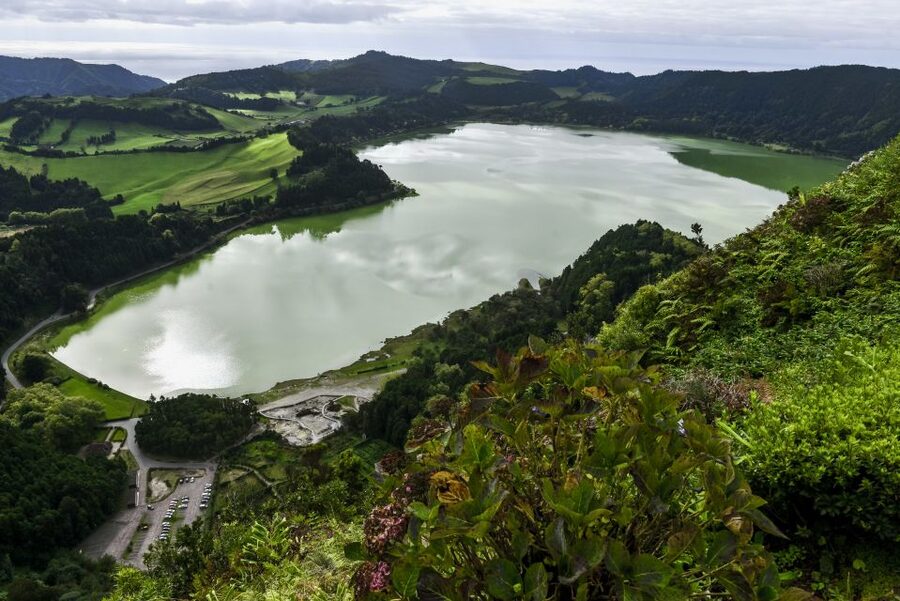 Furnas: Tea Plantations, Lake and Volcano Guided Tour - Pico do Ferro and Furnas from above