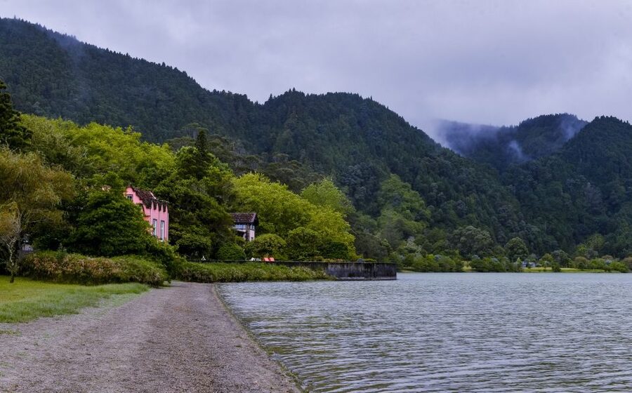 Furnas: Tea Plantations, Lake and Volcano Guided Tour - Furnas calderas: steam, smells, and volcanic ground