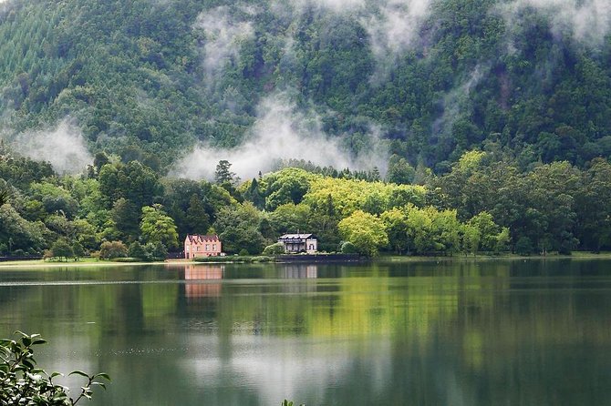 Furnas Volcano, Lake, Geysers, Tea Plantation and Terra Nostra - Cha Gorreana tea fields begin the day
