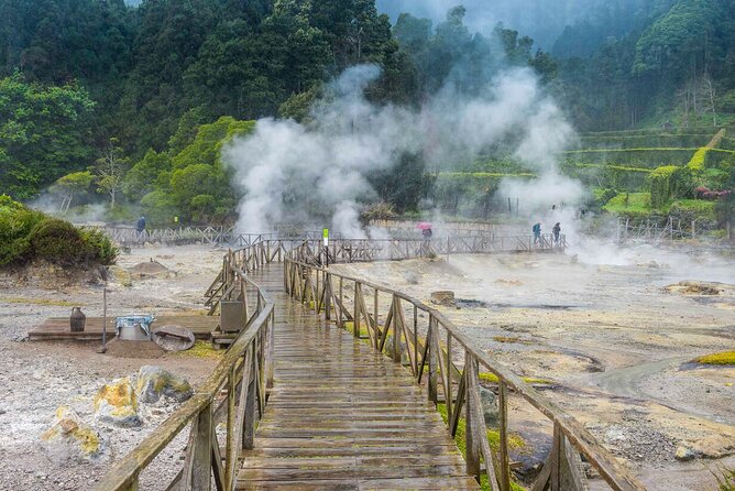 Furnas Volcano & Tea Plantation With Traditional Lunch, East Tour - Watching the cozido cook underground