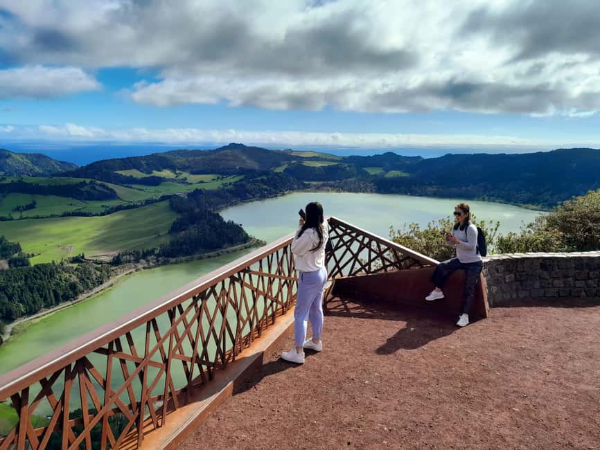 Furnas: Volcano Wonders, Tea Plantation & Waterfall Tour - The volcanic calderas make the geology tangible