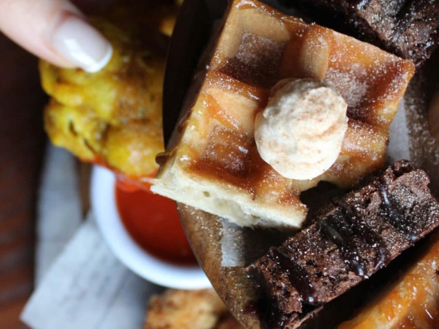 Glasgow: Kentuck-Tea, A twist on afternoon tea - Tea and coffee keep the British side intact