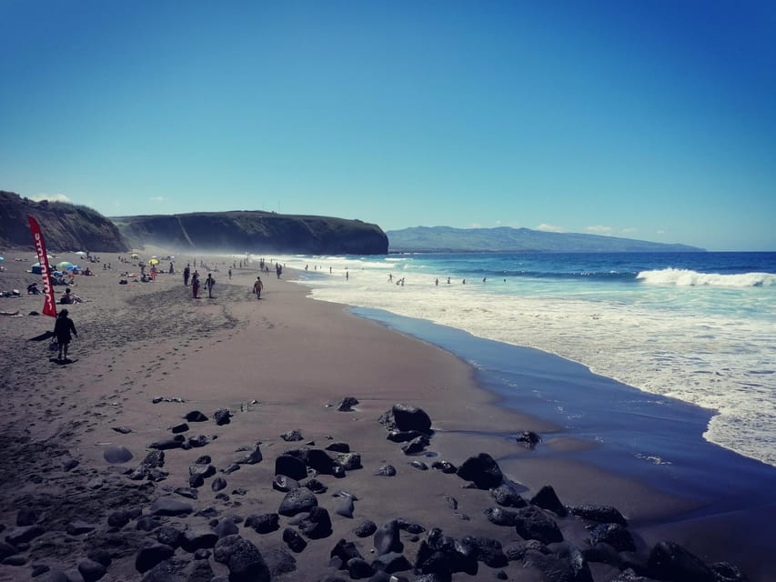 Half Day Fire Lake, Pineapple & Tea by SUV - Ribeira Grande, black sand, and a quick town choice