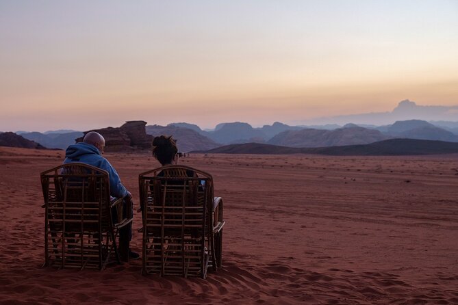 Half day Jeep Tour in Wadi Rum incl. water and Bedouin tea - What the price includes, and what it does not