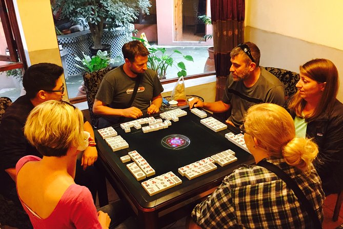 Half-day Private Mahjong course in Local Tea House - Learning mahjong in a Chinese-style room