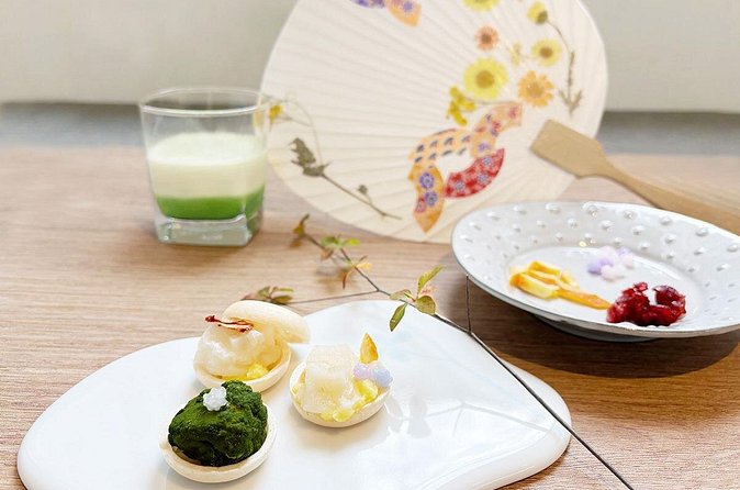Hands-On Japanese Craft in Tokyo with Mochi Wagashi & Matcha - Two wagashi with modern twists